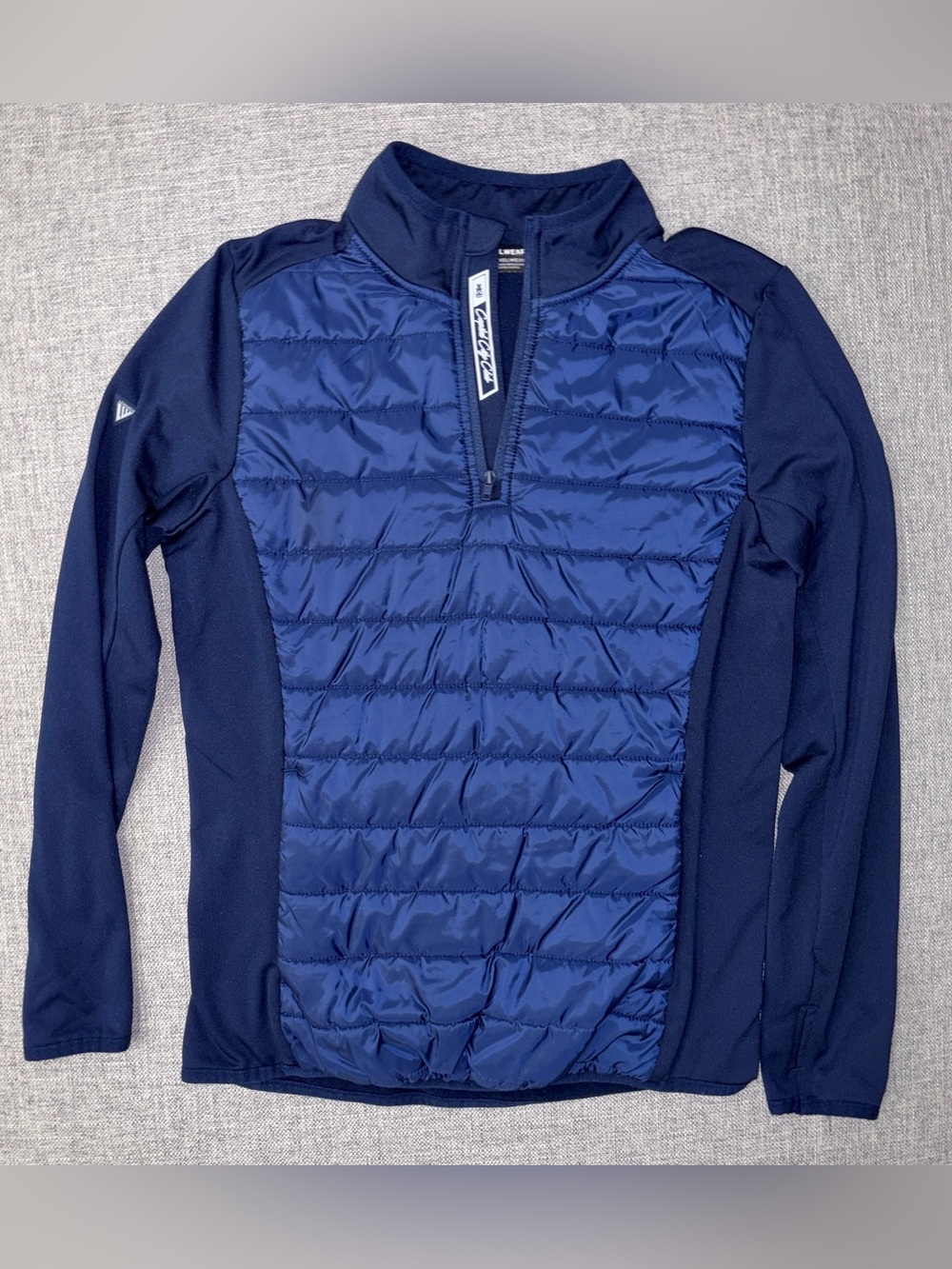 Levelwear women’s XS puffer 1/4 zip EUC